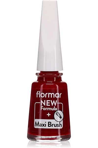 Flormar Nail Enamel 406 Dark Red