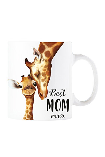 OEM Cană albă personalizată Girafa, cea mai bună mamă din lume, INOVATIX®. 33...