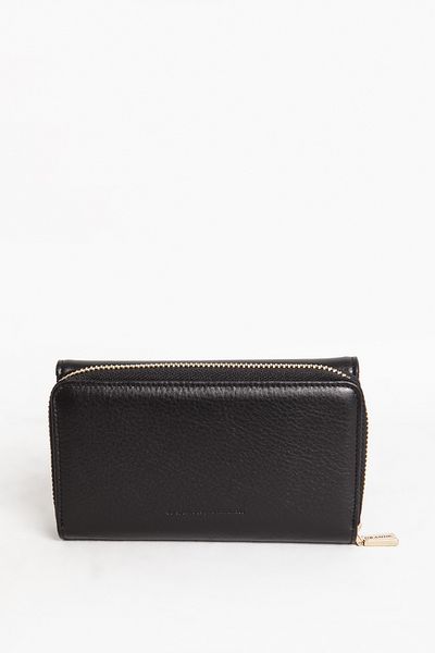 Grande Gd 2715 Genuine Leather Women's Wallet Black