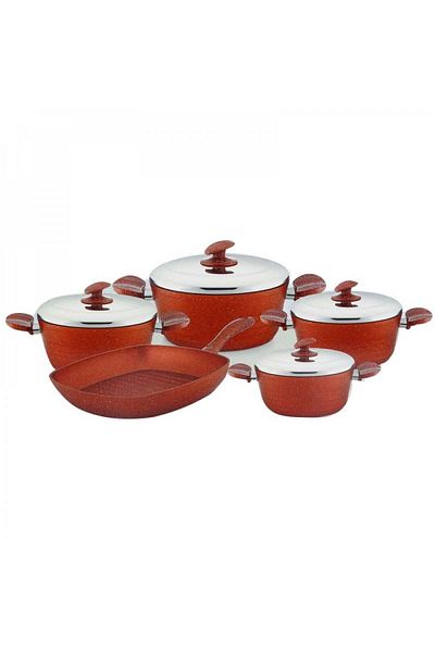 Others Granite Cookware Set Turkish Bonera 9 Pieces