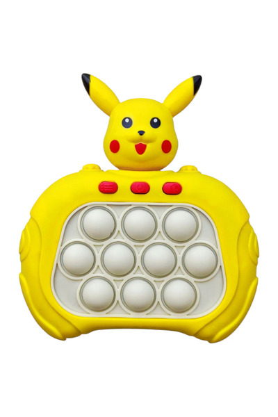 Brother Toys Işıklı Stres Giderici Popit Oyun Konsolu Pop It Oyuncak Pikachu Pikaçu