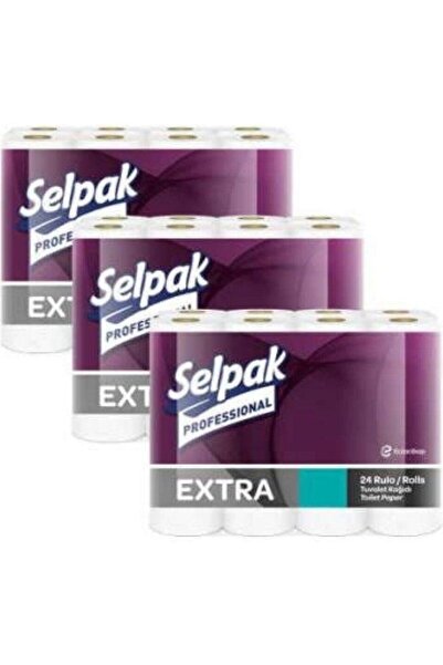 Selpak Professional Extra Tuvalet Kağıdı 24 X3 72 Rulo