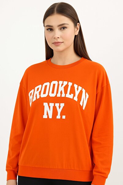 İKLİM LİFE Бруклинска блуза с принт