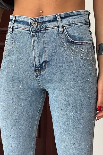 Ortaya Çık Blue Stone Skinny Skinny Jean Jeans