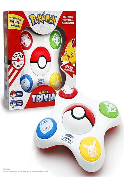 Pokemon Pokémon Trainer Trivia Game – 1000 Questions, Multiplayer & Single Player Modes, 3 Difficulty Levels
