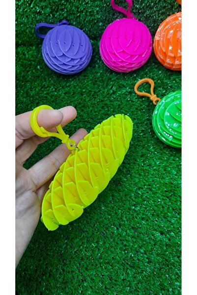 ydn Worm Fidget Stres Giderici Yaylı Büyüyüp Küçülen Yay Açılınca 15,5 cm 1 Adet