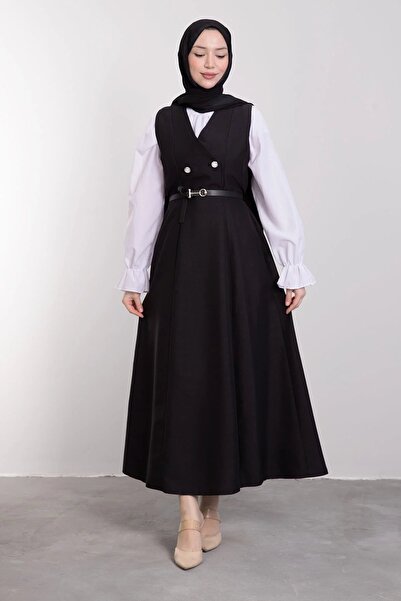 İKLİM LİFE Φόρεμα με κουμπιά με λαιμόκοψη σε σχήμα V