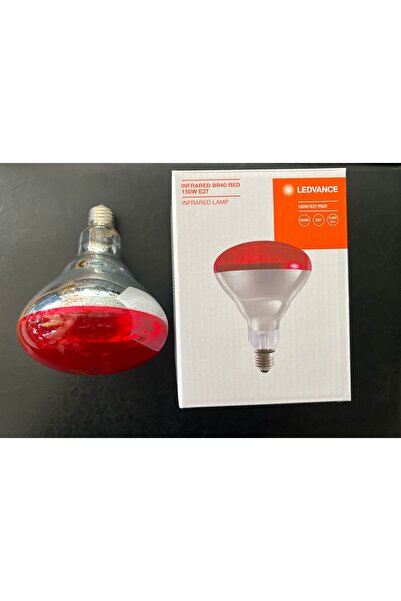 Osram Ledvance İNFRARED BR40 RED 230V E27 150 WATT KIRMIZI ISI AMPULÜ