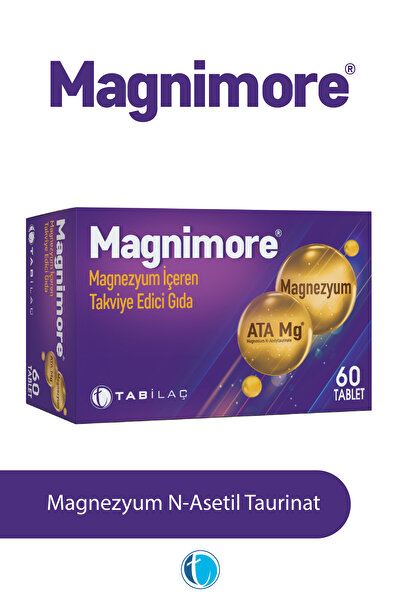 Tab İlaç Magnezyum 60 Tablet N-Asetil Taurinat