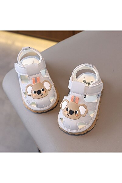 Pure Boutique Γκρι σανδάλια με ανοιχτά δάχτυλα - Σχολή Μικρής Αρκούδας