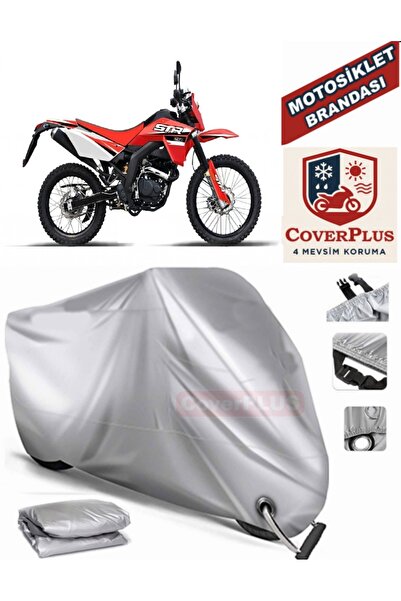 AutoZEL Kuba STR 250 غطاء من القماش المشمع للدراجة النارية (متوافق مع القفل)