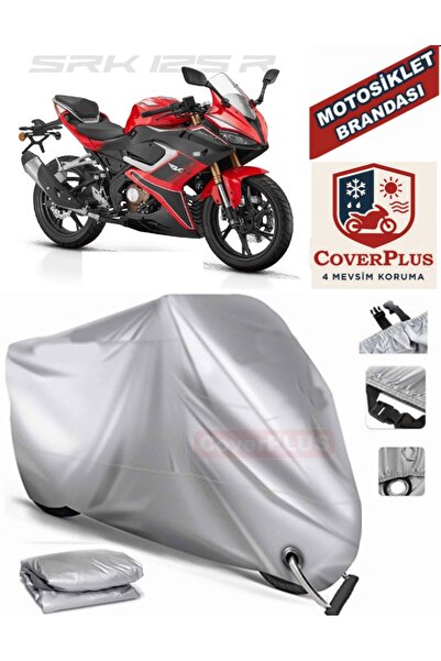 MotoEN Gray Lock Compatible Motor Tarpaulin Rks Rk125-R Motorcycle Tarpaulin ...