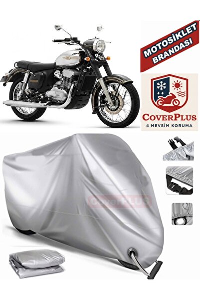 MotoEN Gray Lock Compatible Motor Tarpaulin Jawa 300 Cl Motorcycle Tarpaulin ...