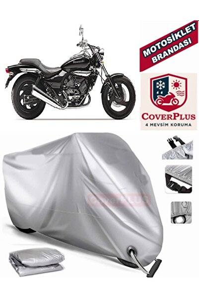 MotoEN Gray Lock Compatible Motor Tarpaulin Kawasaki El 250 Motorcycle Tarpau...
