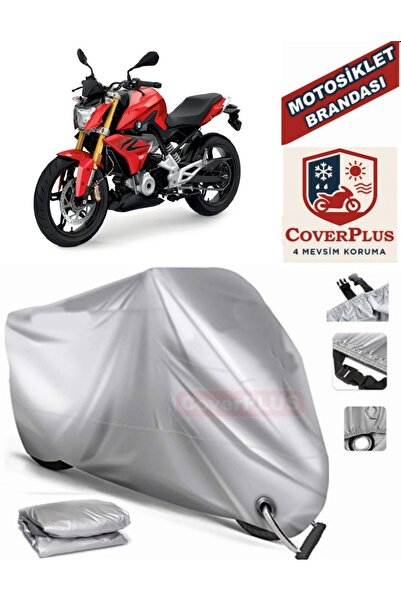 MotoEN Gray Lock Compatible Motor Tarpaulin Bmw g 310 R Motorcycle Tarpaulin ...