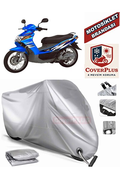 MotoEN Gray Lock Compatible Motor Tarpaulin Yamaha Nouvo Motorcycle Tarpaulin...