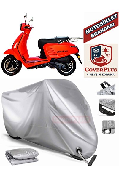 MotoEN قماش القنب المتوافق مع القفل الرمادي Apachi True 125 خيمة غطاء القماش ...