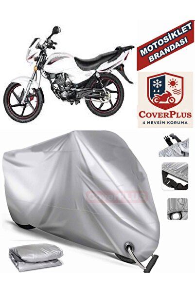 MotoEN قماش القنب المتوافق مع القفل الرمادي Yuki YK 150-G Master Motorcycle ا...