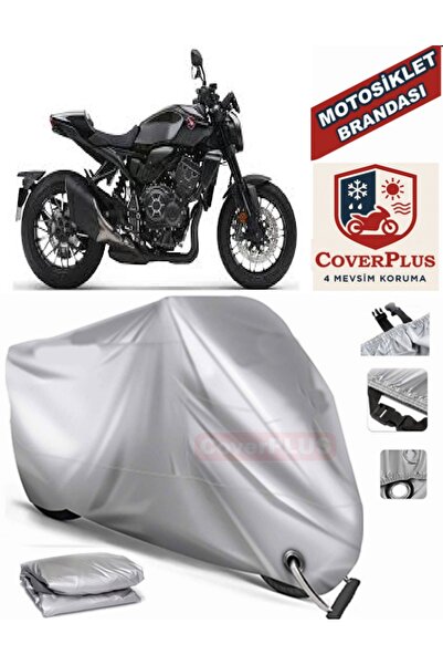 MotoEN Gray Lock Compatible Motor Tarpaulin Honda Cb 1000 R Motorcycle Tarpau...