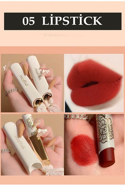 Nehir Maffick Korean Beauty Lipstick Lipstick Brown Series 3.8 Gr