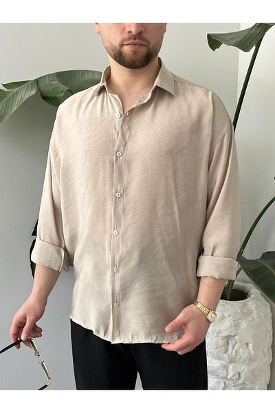 HAWKKİNG Ανδρικό πουκάμισο Oversize Modal