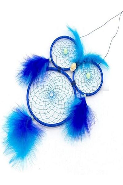 Generic Dream Catcher Blue Evil Eye/Wall Decoration, Glow in the Dark Dream Catchers