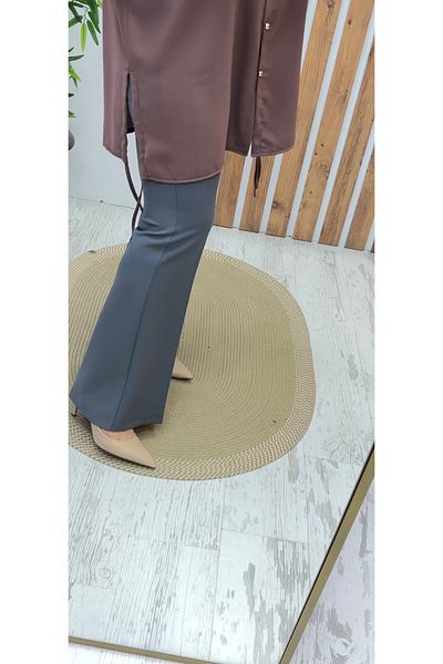 Meryemce Butik Oversized Tunic with Side Laces (Compatible with Sizes 38-48)
