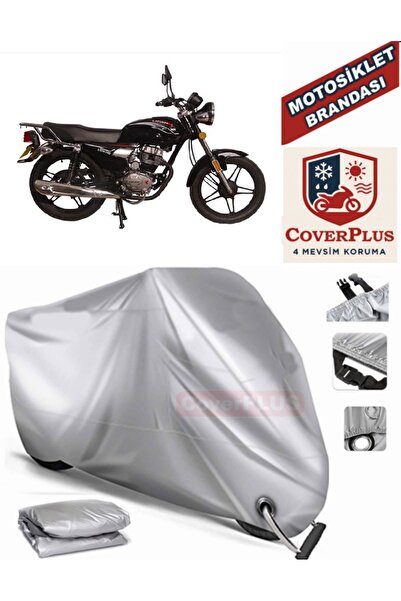 MotoEN Gray Lock Compatible Motor Tarpaulin Steel Motor Ck100-3 Sport Motorcy...