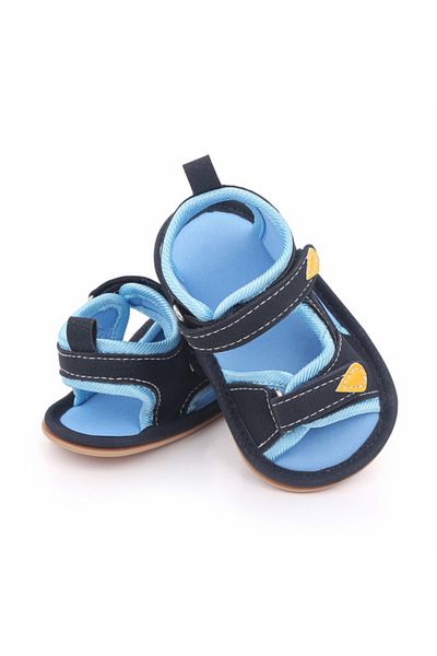 Superbaby Sandalute bleumarin cu barete ajustabile