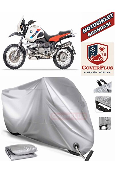 MotoEN Gray Lock Compatible Motor Tarpaulin Bmw R 1100 Gs Motorcycle Tarpauli...
