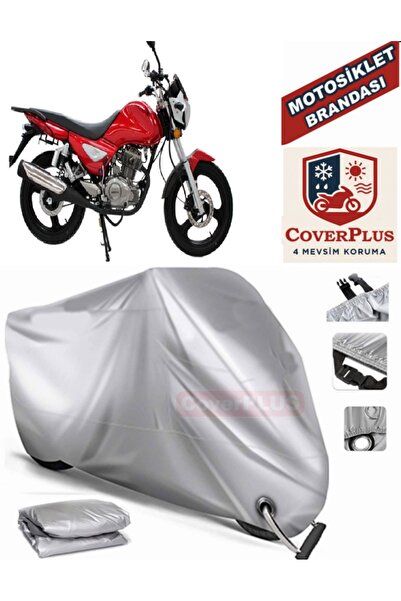 MotoEN Gray Lock Compatible Motor Tarpaulin Mondial 150 Ut Motorcycle Tarpaul...