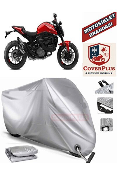 MotoEN Gray Lock Compatible Motor Tarpaulin Ducati Monster 937 Motorcycle Tar...
