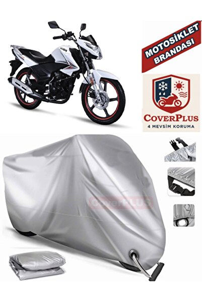 MotoEN قماش القنب المتوافق مع القفل الرمادي لخيمة غطاء القماش المشمع للدراجات...