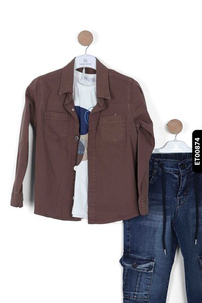xo kids moda Комплект долнище за момче 6-9 години 13084