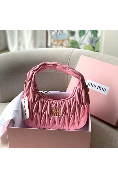 Miu Miu Soft Leather Shoulder Bag – Trendy Designer Handbag for Women in UAE