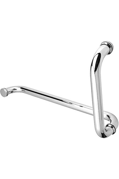 Generic Stainless Steel Shower Door Handle Door Handle for Bathroom Glass Door Handle Shower Shower Room Acc