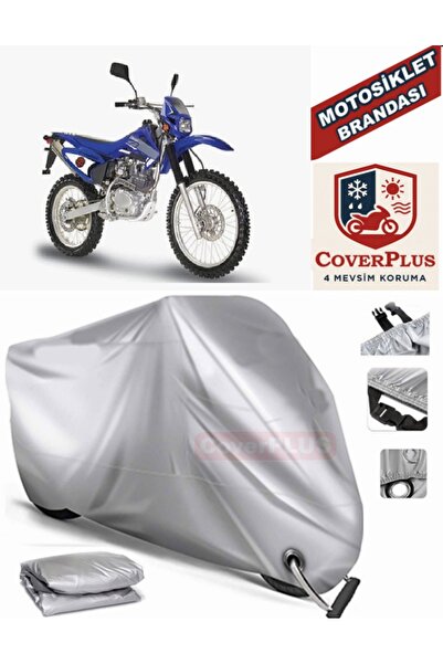 MotoEN Gray Lock Compatible Motor Tarpaulin Kanuni Cheetah 125 Motorcycle Tar...