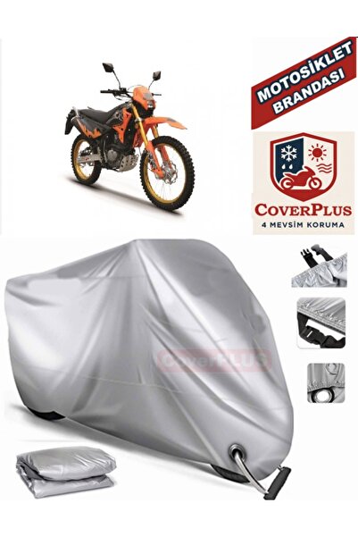 MotoEN Gray Lock Compatible Motor Tarpaulin Rks Rk200-R Motorcycle Tarpaulin ...