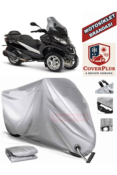 MotoEN قماش القنب المتوافق مع القفل الرمادي لبياجيو MP3 250 خيمة غطاء القماش ...