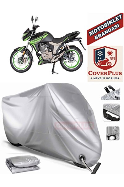 MotoEN Gray Lock Compatible Motor Tarpaulin Mondial Kd 125 F Motorcycle Tarpa...