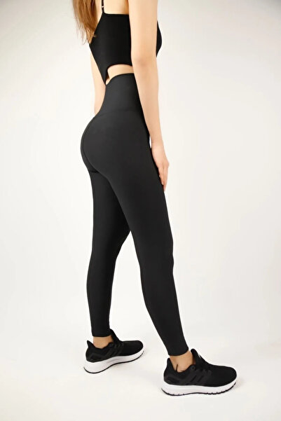 EM SPORT جوارب نسائية سوداء عالية الخصر لشد البشرة للاستخدام اليومي والرياضي ...