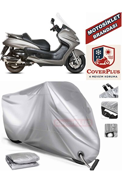 MotoEN قماش القنب المتوافق مع القفل الرمادي من Yamaha Majesty 400 خيمة غطاء ا...