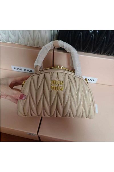 Miu Miu Soft Leather Shoulder Bag – Trendy Designer Handbag for Women in UAE