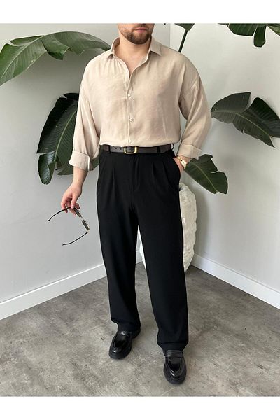 HAWKKİNG Ανδρικό πουκάμισο Oversize Modal