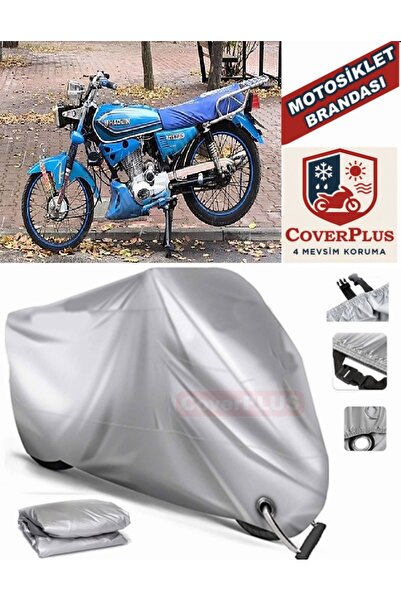 MotoEN Gray Lock Compatible Motor Tarpaulin Haojin Sunny 125t Motorcycle Tarp...