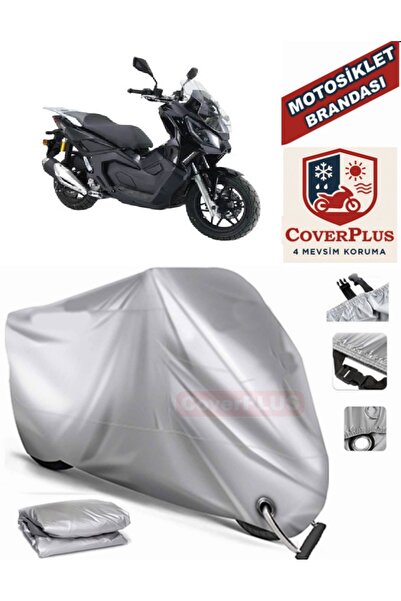 MotoEN Gray Lock Compatible Motor Tarpaulin Kanuni Seha 150 Motorcycle Tarpau...