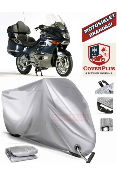 AutoZEL Bmw K 1200 LT غطاء من القماش المشمع للدراجة النارية (متوافق مع القفل)