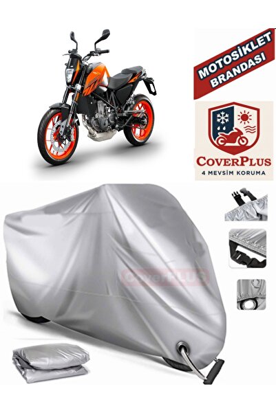 MotoEN قماش القنب المتوافق مع القفل الرمادي KTM 690 Duke خيمة غطاء القماش الم...