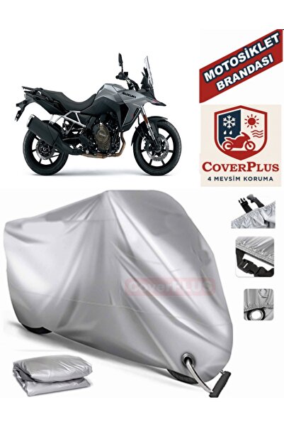 MotoEN Gray Lock Compatible Motor Tarpaulin Suzuki V-Strom 800 De Motorcycle ...