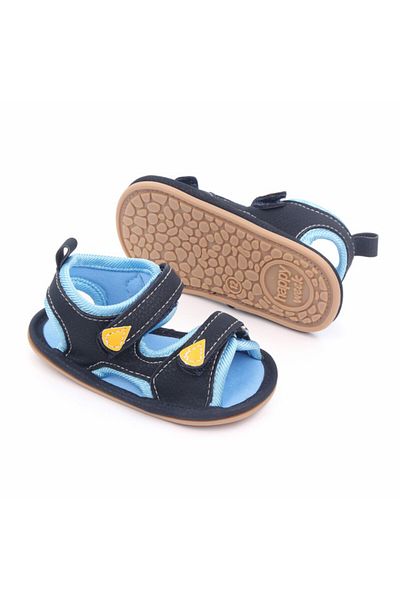 Superbaby Sandalute bleumarin cu barete ajustabile